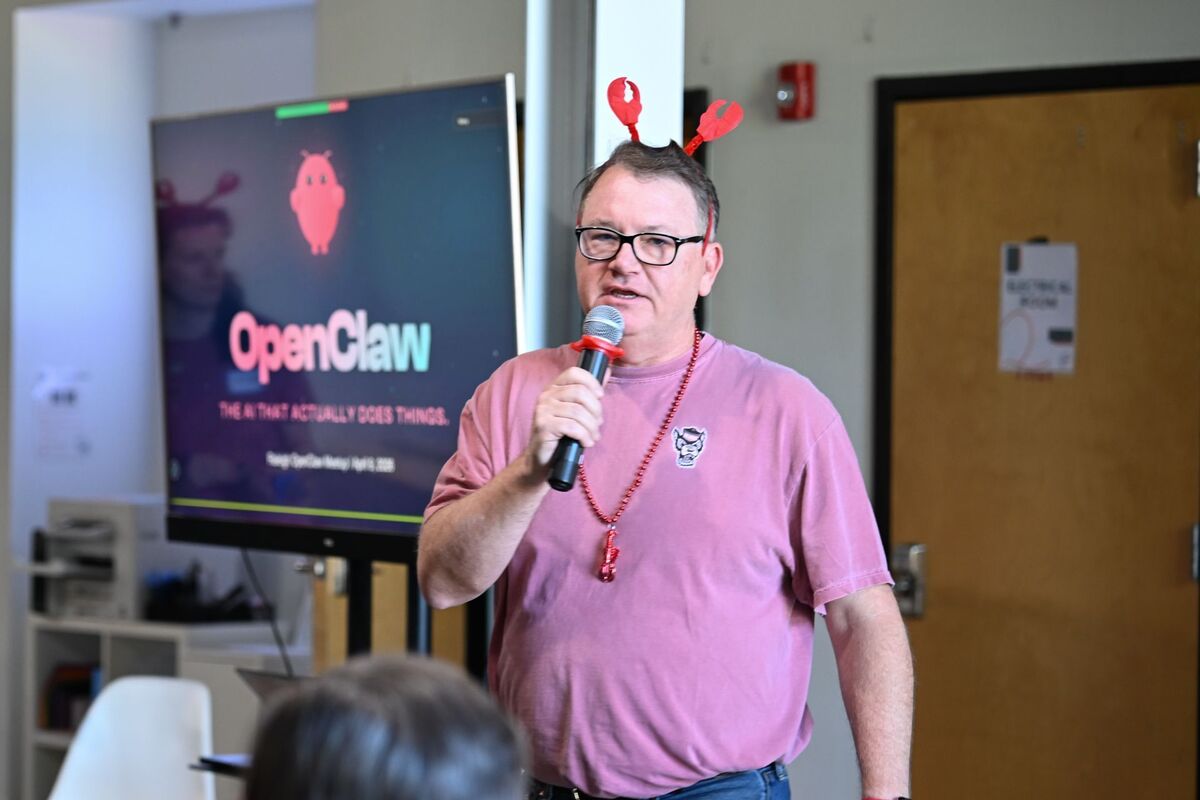 Speaking at the Triangle OpenClaw meetup