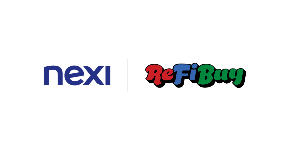 Nexi and ReFiBuy logos side by side
