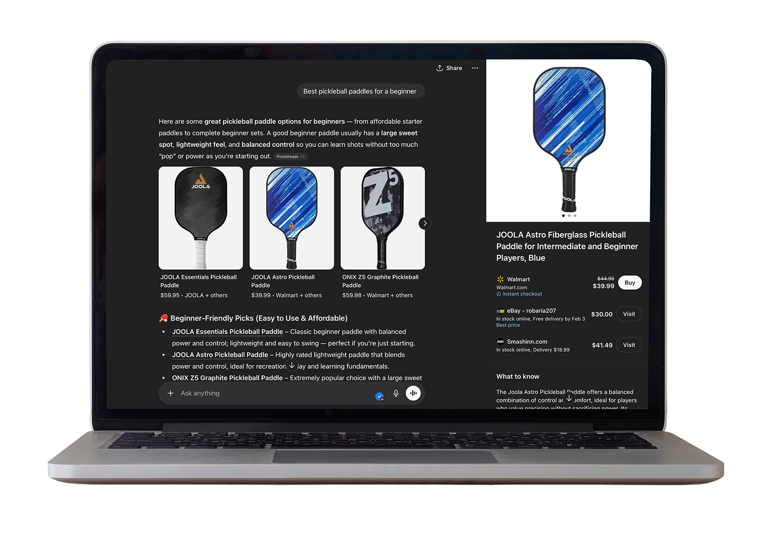 product cards laptop